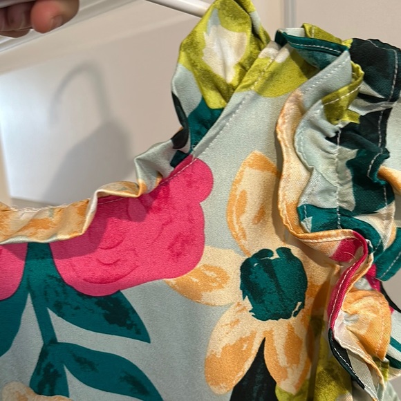 Floral Ruffle Dress - Picture 3 of 4